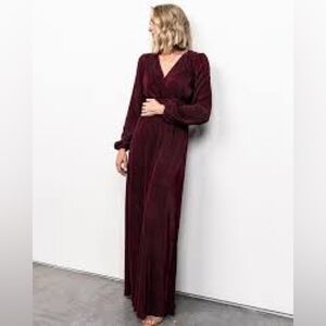 Baltic Born | Dresses | Baltic Born Sicily Satin Maxi Dress | Poshmark
